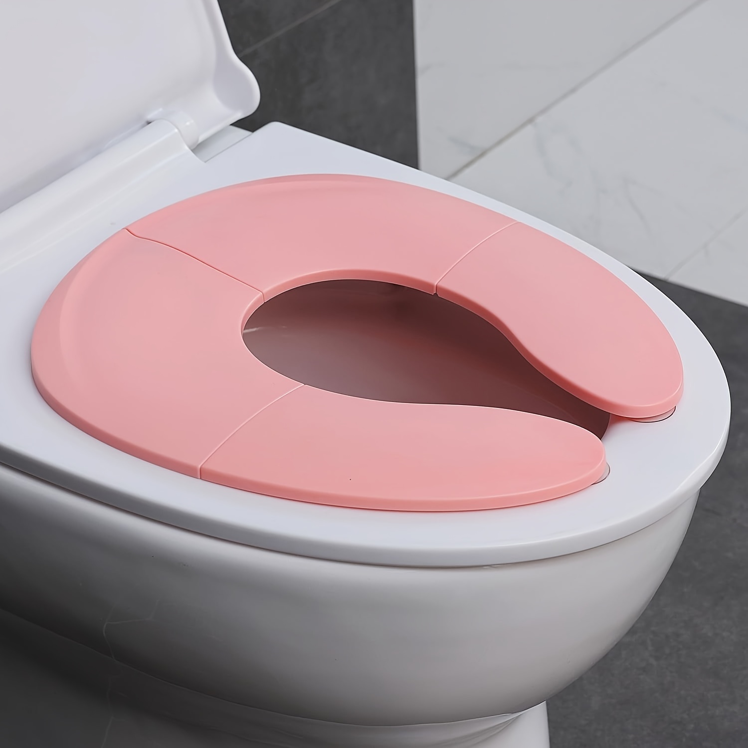 Toddler Potty Training Seat - مقعد تدريب محمول قابل للطي مع