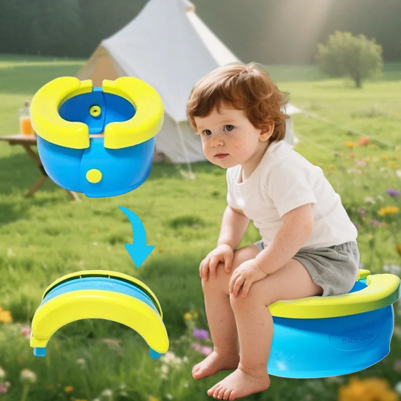 Toddler Potty Training Seat - مقعد تدريب الأطفال القابل للطي على