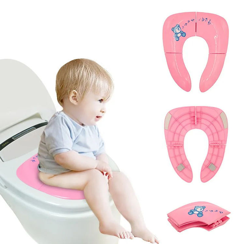 Toddler Potty Training Seat - مقعد مرحاض محمول قابل للطي للأطفال،