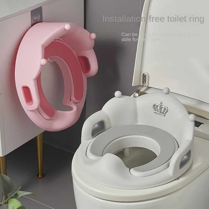 Toddler Potty Training Seat - المحمولة الأطفال مقعد المرحاض الطفل تاج