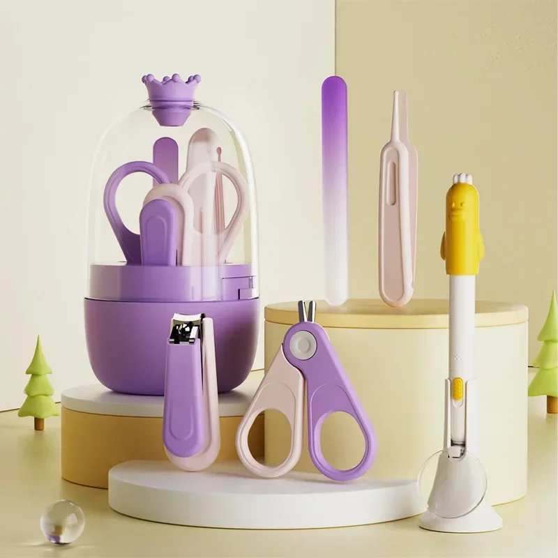 Baby Products Kit Set - طقم العناية اليومية بأظافر الأطفال حديثي