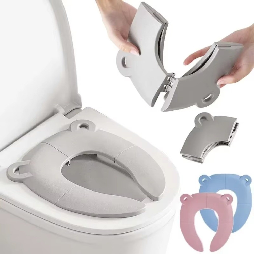 Toddler Potty Training Seat - جديد الكرتون قعادة مقعد للطي الأطفال