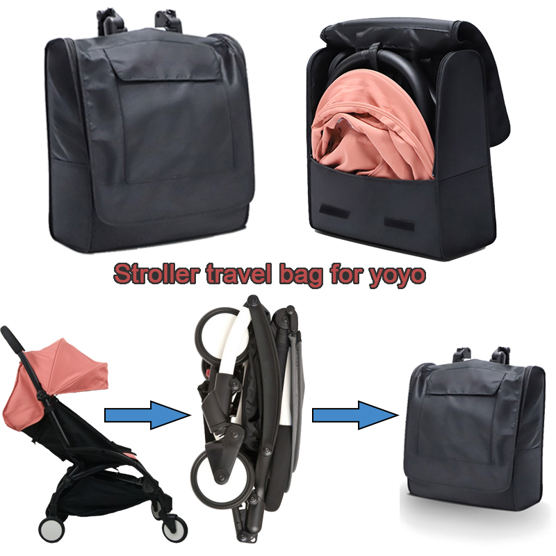 Stroller Accessories - عربة حقيبة السفر مقاوم للماء الأسود