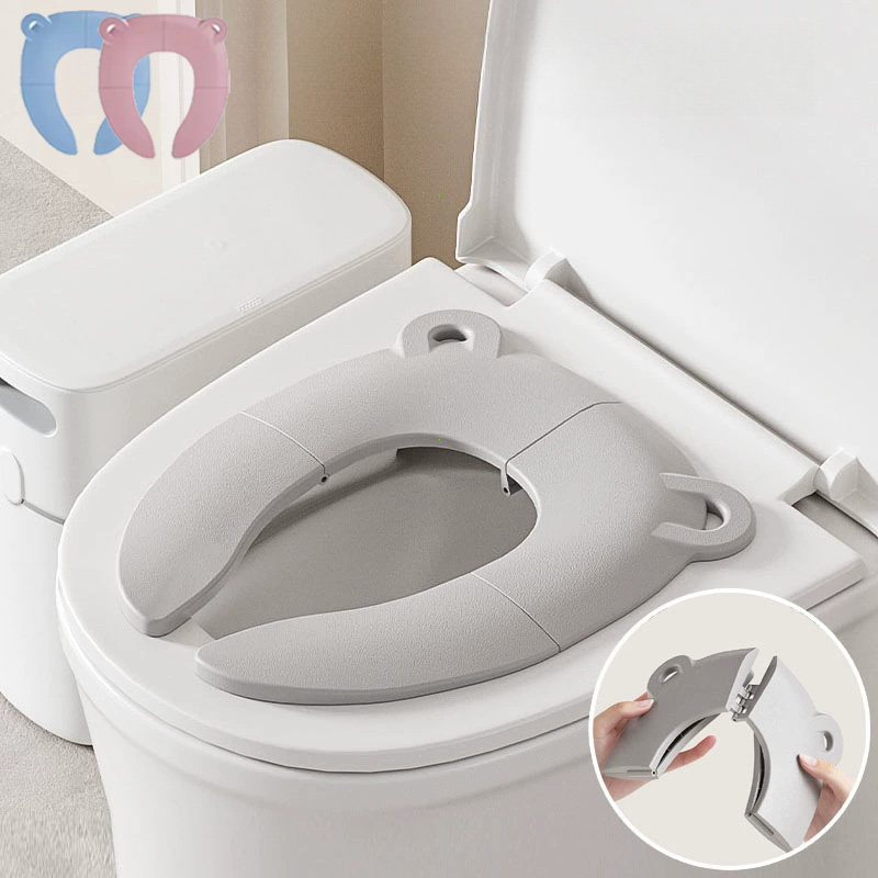 مقعد مرحاض محمول للأطفال بتصمي - مراجعة Toddler Potty Training Seat وسعره