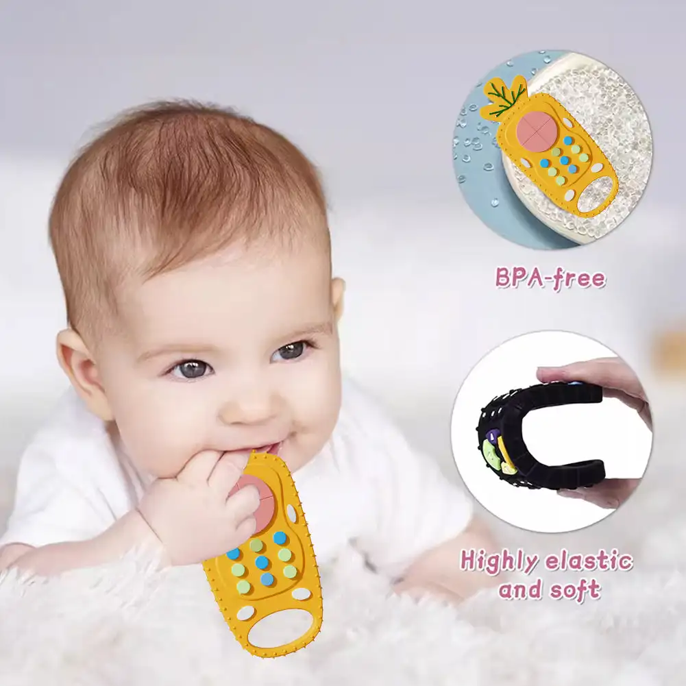 طفل سيليكون عضاضة اللعب التحكم - مراجعة Baby Products Natural وسعره