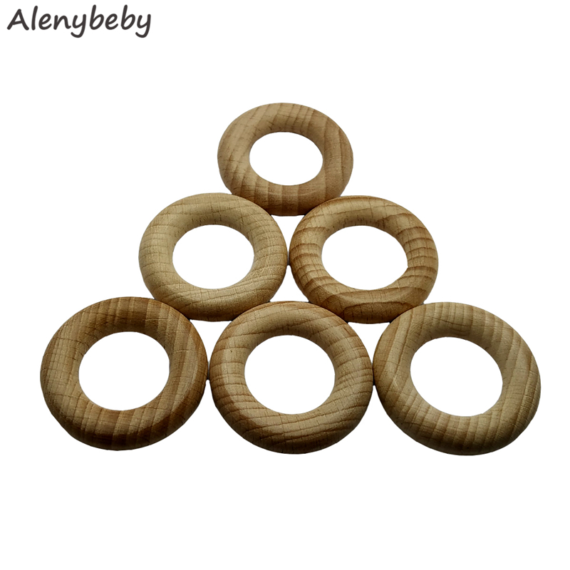 طبيعة الزان خشبية حلقة عضاضة 4 - مراجعة Baby Products Natural وسعره