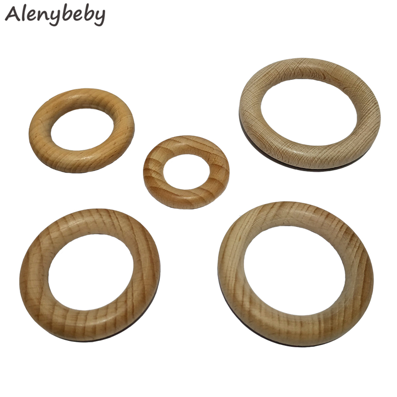 طبيعة الزان خشبية حلقة عضاضة 4 - مراجعة Baby Products Natural وسعره