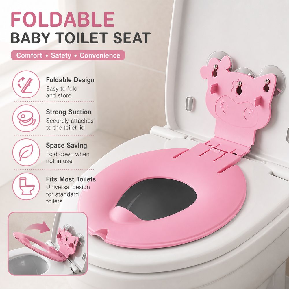 مقعد تدريب الأطفال القابل للطي - مراجعة Toddler Potty Training Seat وسعره