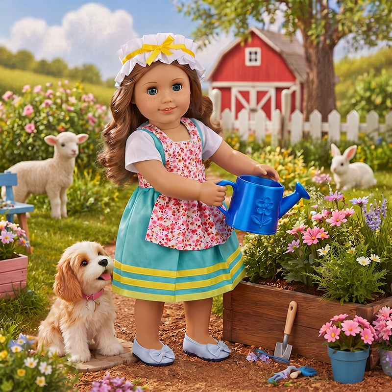 دمية أمريكية بطول 18 بوصة وملح - مراجعة Baby Products Shop وسعره