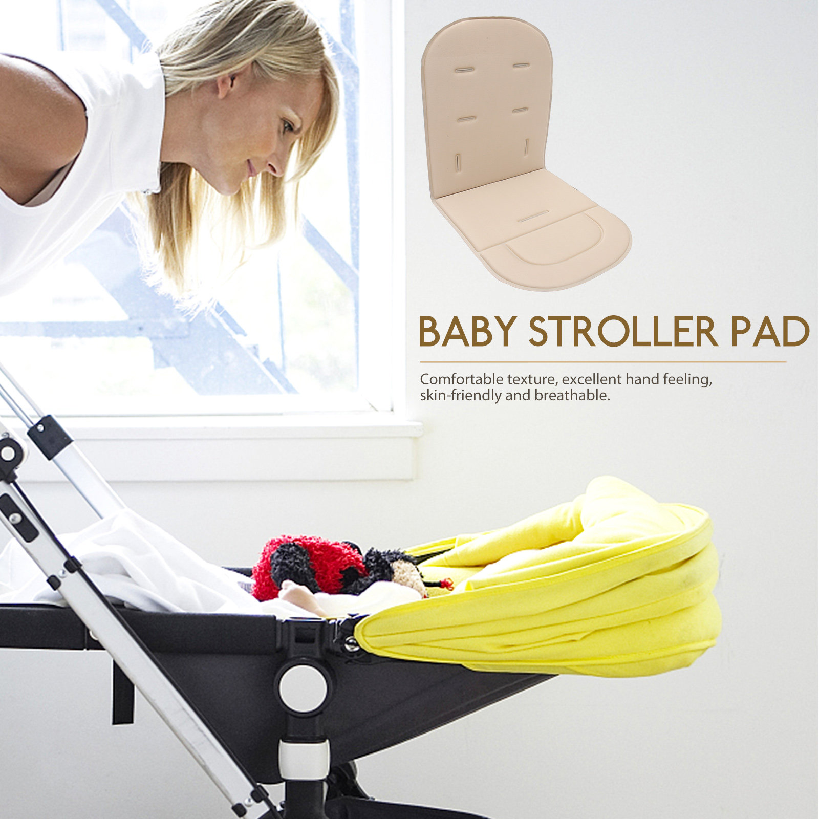 وسادة عربة أطفال قطنية قابلة ل - مراجعة Stroller Accessories وسعره